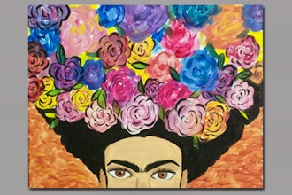 Virtual Paint Nite: Flores de Frida (Ages 21+)